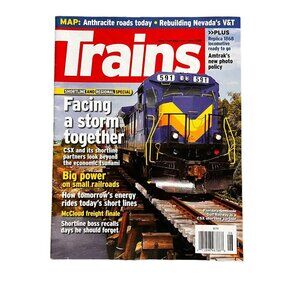 Trains Magazine - June 2009 ‎ Vintage Locomotive Travel